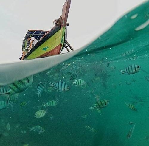 Boating to Lengkuas Island - via Instagram_@adityabp_