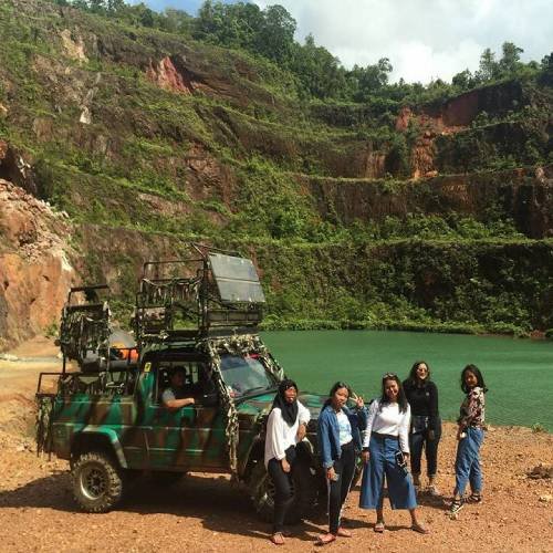 Geopark Open Pit Nam Salu East Belitung